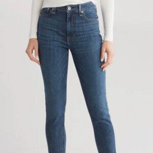 NWT Women's Rag & Bone Nana High Waist Skinny Jeans (Charlock), Size 24